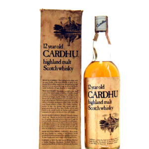 Cardhu 12 Años Vintage
