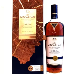 The Macallan Enigma Highland Single Malt Scotch Whisky con caja
