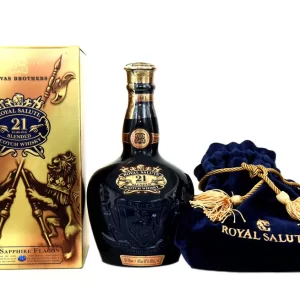 Royal Salute 21 Años The Sapphire Flagon